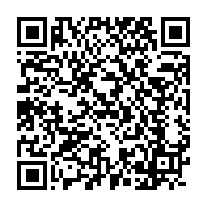 一个同样穿着西装长相极其相吴秀波的男人手中捧着几个热乎乎的玉米二维码生成