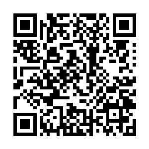 一面鲜艳的五星红旗飘扬在对面一座大楼前的广场上二维码生成