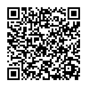 大约三岁左右的小娃娃吃力地抱着比他人还高的干草进入阴暗的土屋二维码生成