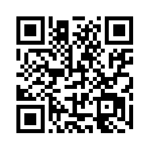 服务员用手指着年轻男子的二维码生成