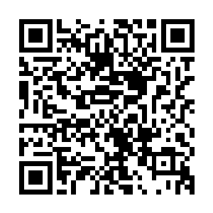 胸前佩戴着一朵大红花的南宫璟宸面带微笑的牵着穿着大红嫁衣二维码生成