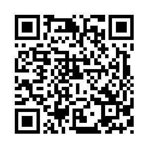 通过镂空照壁能够看到庭院中布满了绿色二维码生成