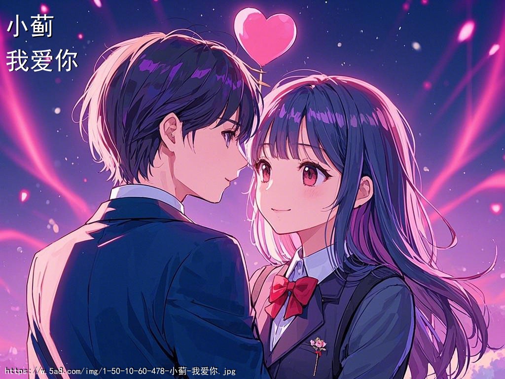 小蓟我爱你搞笑图片
