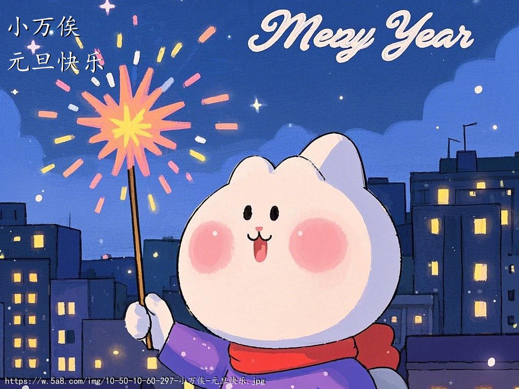 小万俟元旦快乐搞笑图片