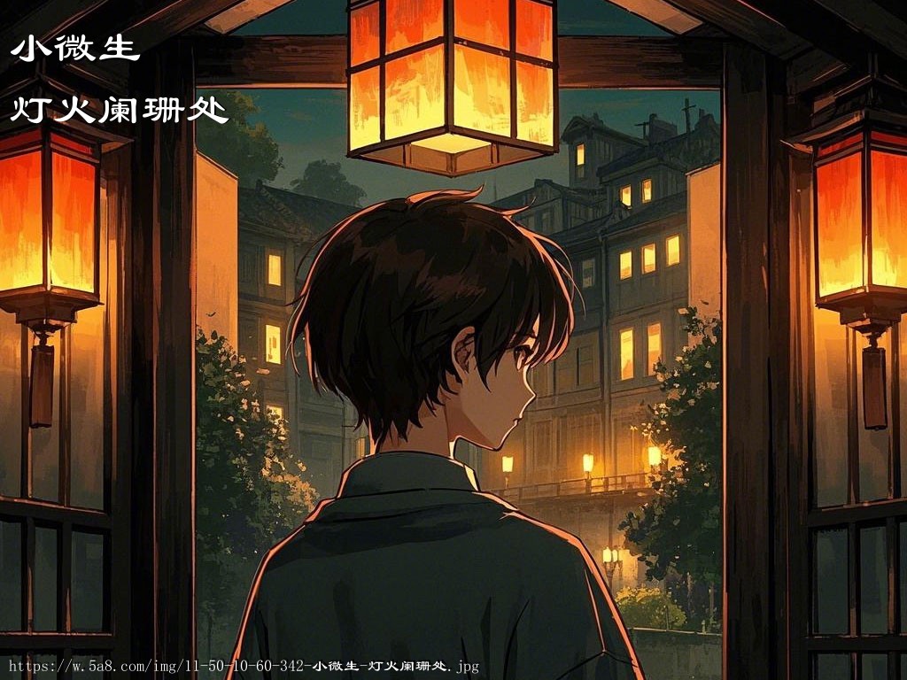 小微生灯火阑珊处搞笑图片