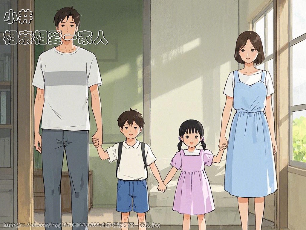 小井相亲相爱一家人搞笑图片