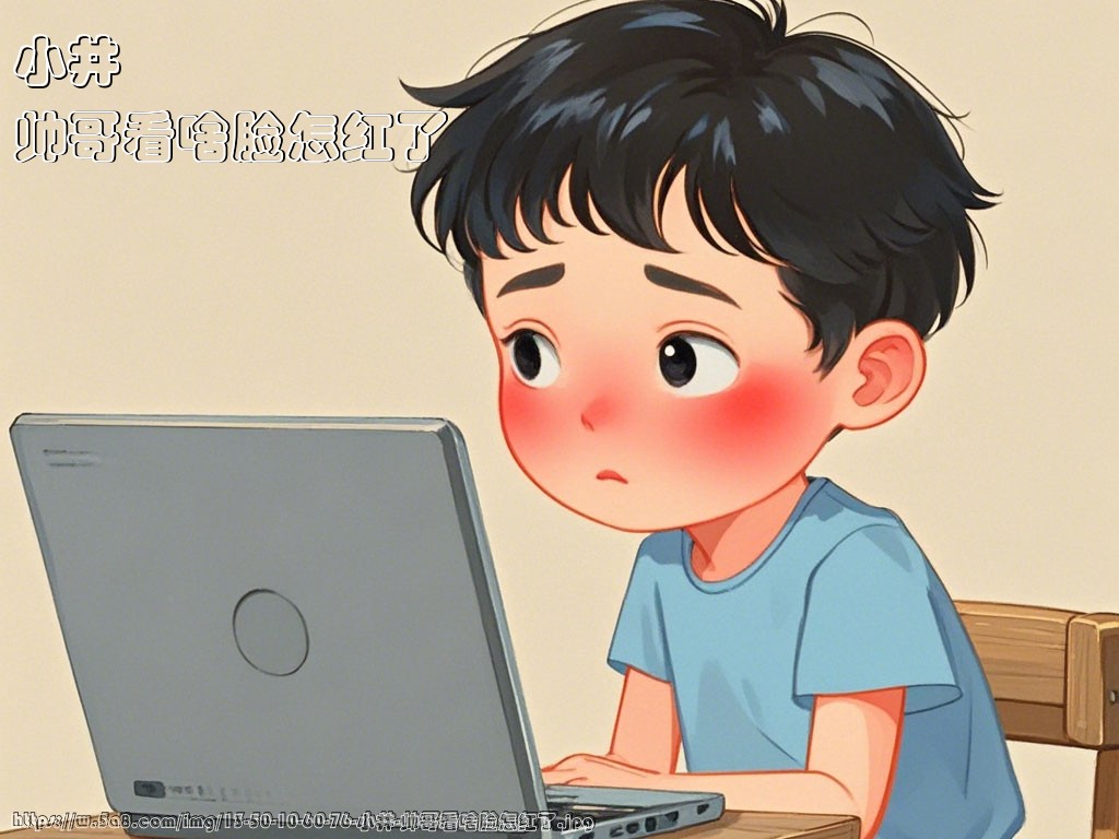 小井帅哥看啥脸怎红了搞笑图片