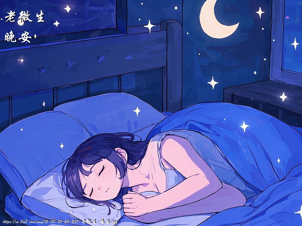 老微生晚安搞笑图片
