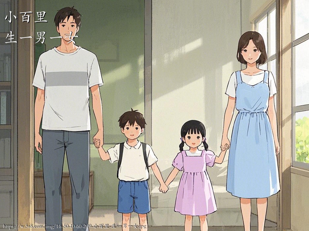 小百里生一男一女搞笑图片