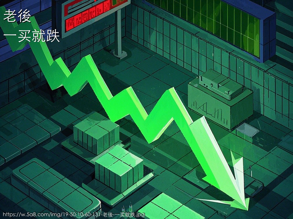老後一买就跌搞笑图片