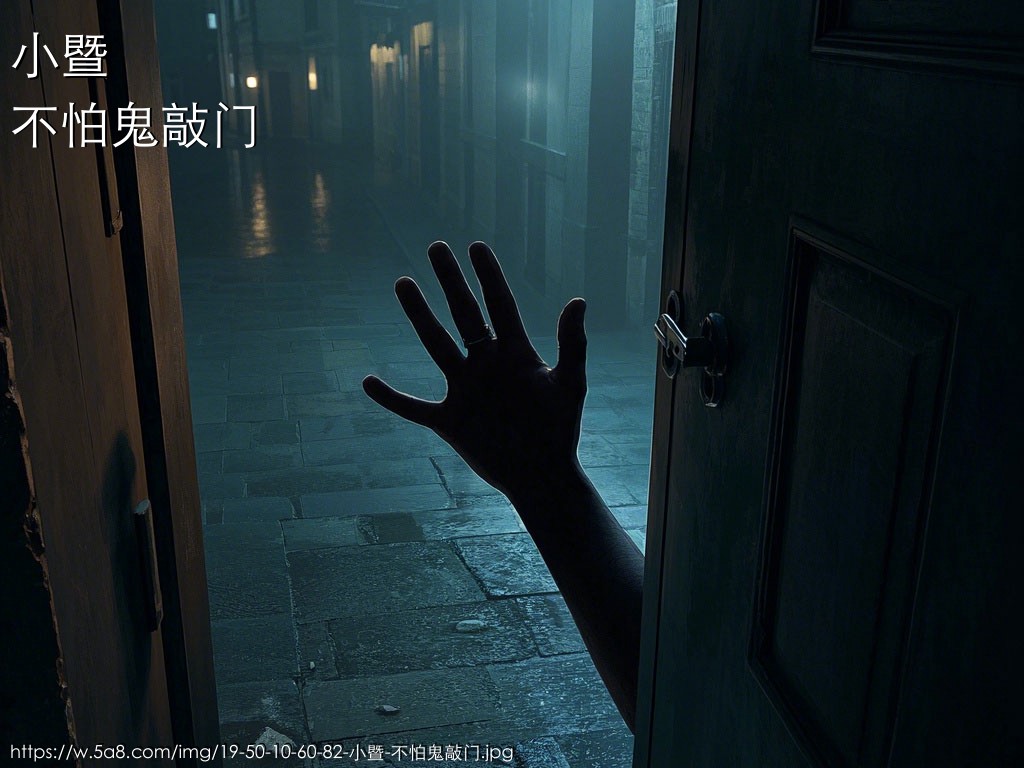 小暨不怕鬼敲门搞笑图片