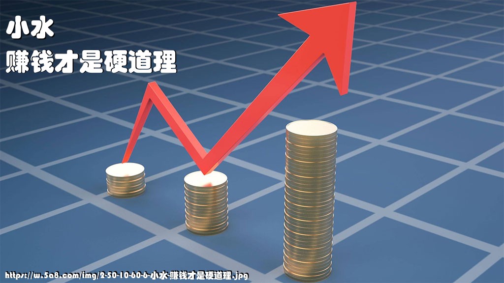 小水赚钱才是硬道理搞笑图片