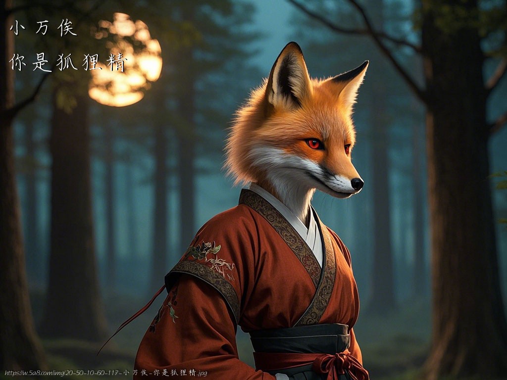 小万俟你是狐狸精搞笑图片