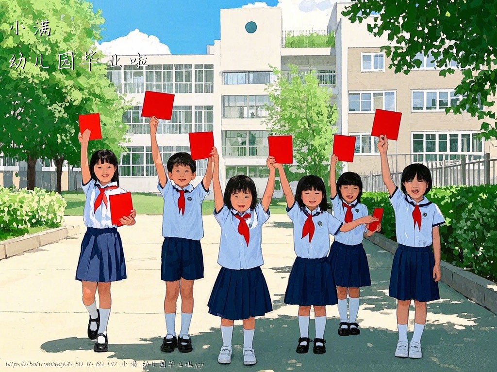 小满幼儿园毕业啦搞笑图片