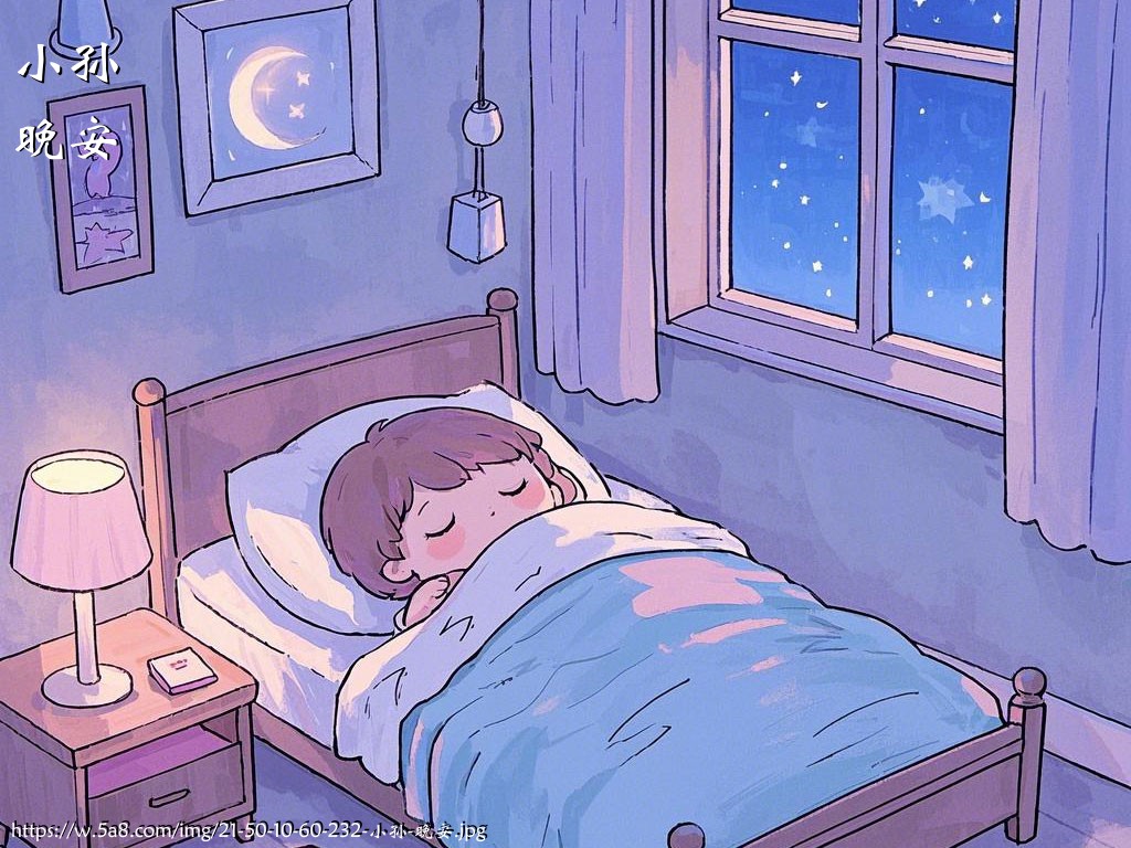 小孙晚安搞笑图片