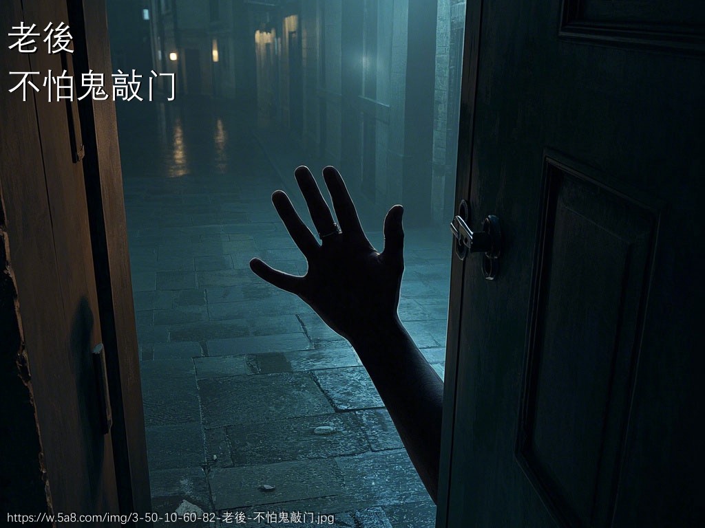 老後不怕鬼敲门搞笑图片