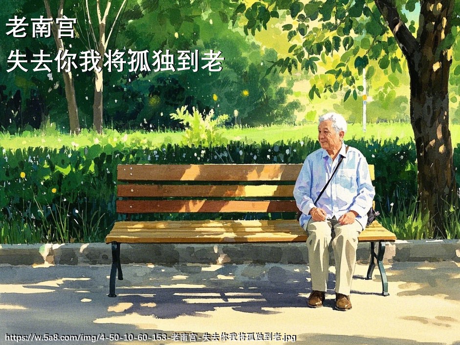 老南宫失去你我将孤独到老搞笑图片