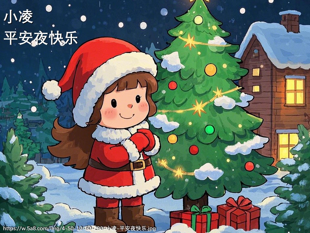 小凌平安夜快乐搞笑图片