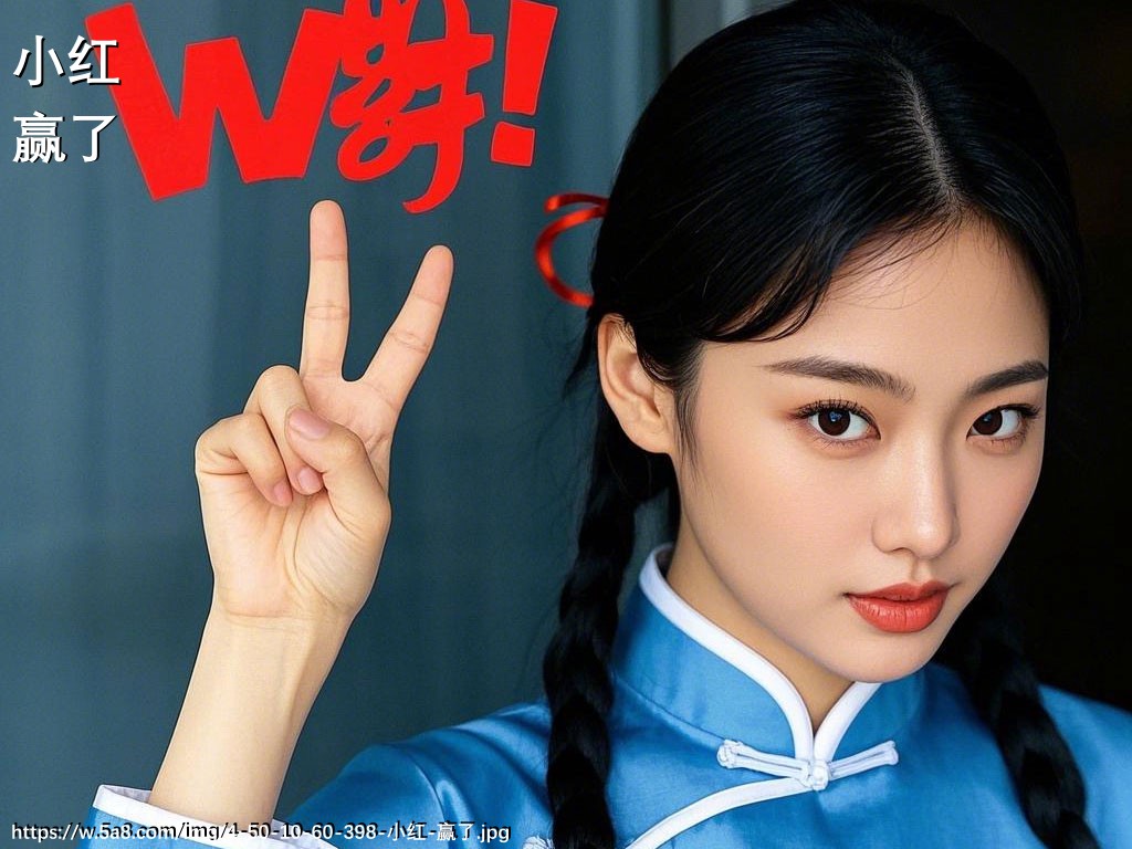 小红赢了搞笑图片