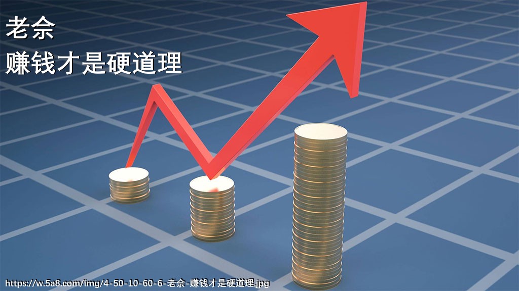 老佘赚钱才是硬道理搞笑图片