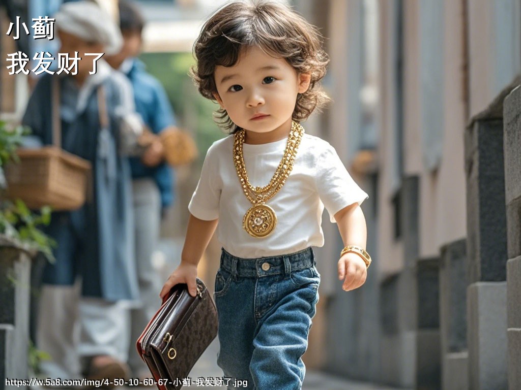 小蓟我发财了搞笑图片