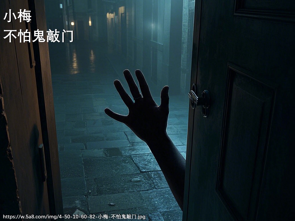 小梅不怕鬼敲门搞笑图片