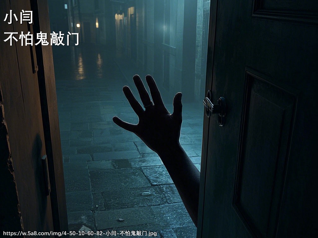 小闫不怕鬼敲门搞笑图片
