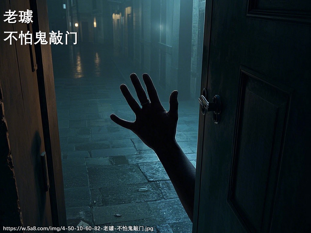 老璩不怕鬼敲门搞笑图片
