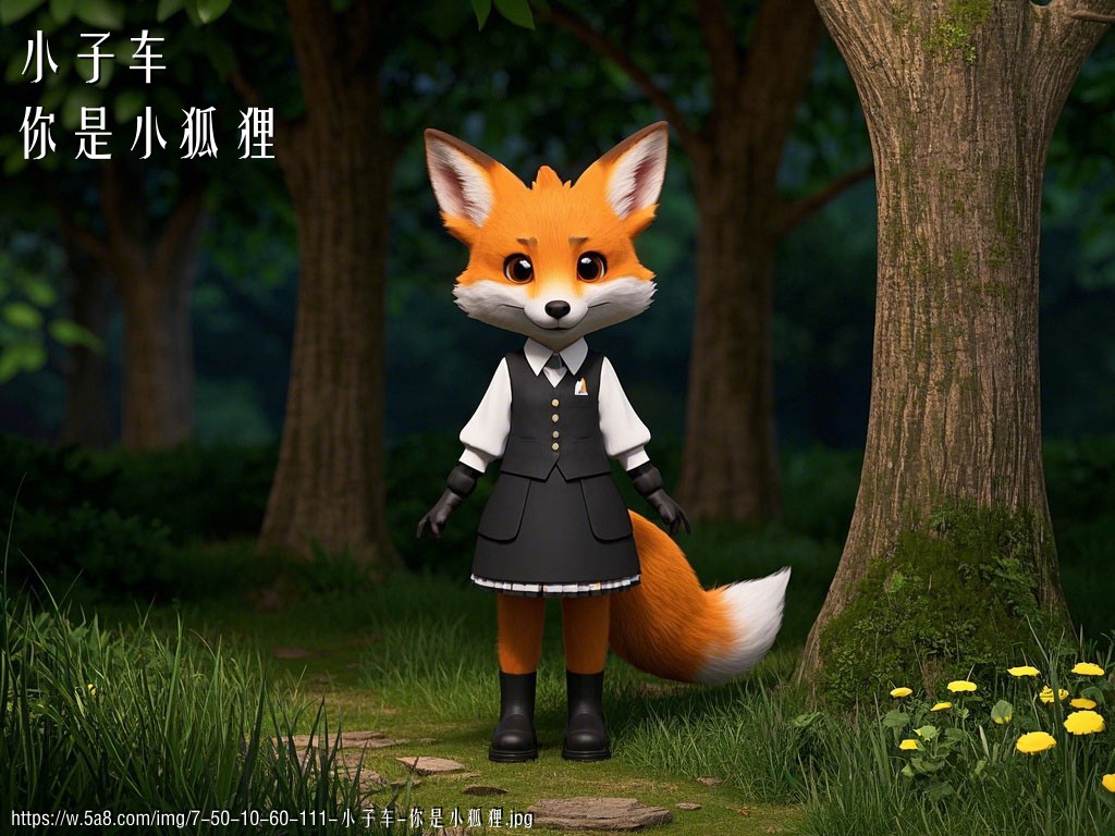 小子车你是小狐狸搞笑图片