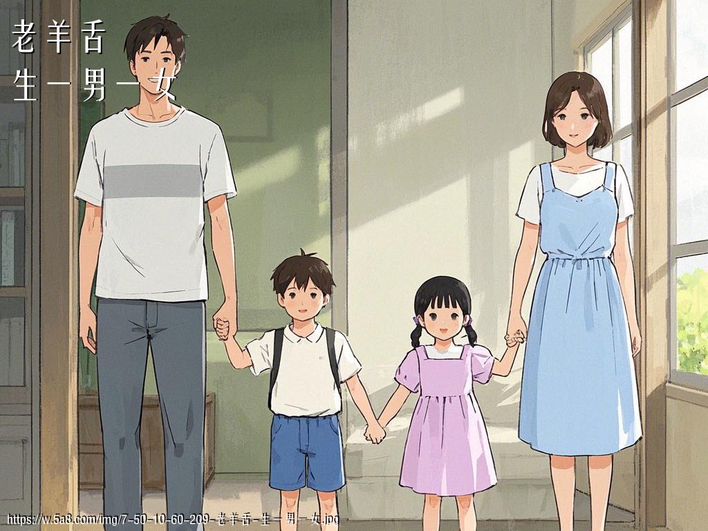 老羊舌生一男一女搞笑图片