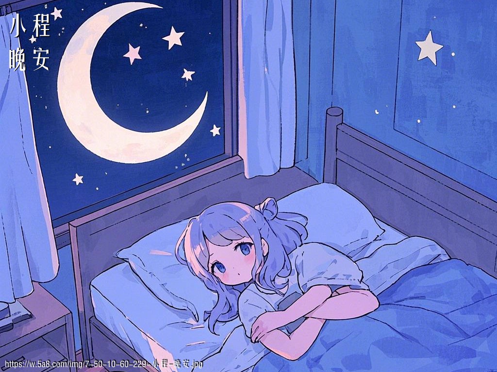 小程晚安搞笑图片