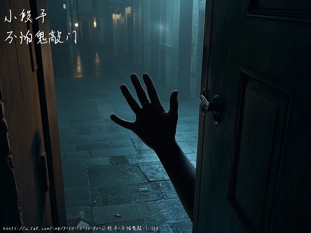 小段干不怕鬼敲门搞笑图片