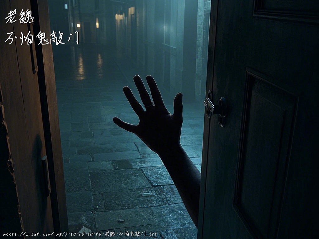 老魏不怕鬼敲门搞笑图片