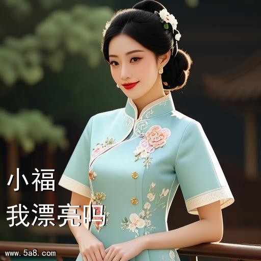 我漂亮吗小福搞笑图片