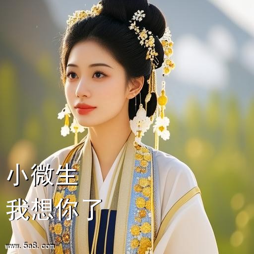 我想你了小微生搞笑图片