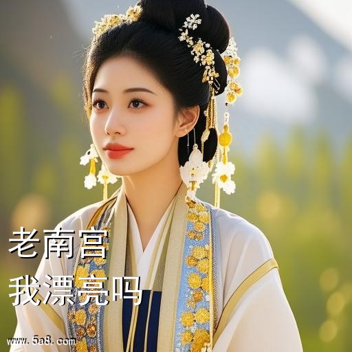 我漂亮吗老南宫搞笑图片