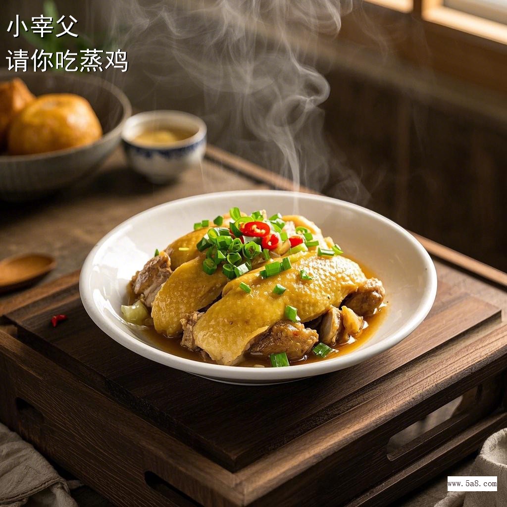 请你吃蒸鸡小宰父搞笑图片