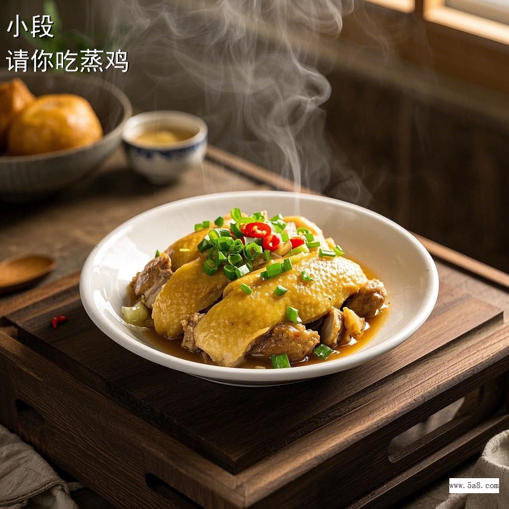 请你吃蒸鸡小段搞笑图片