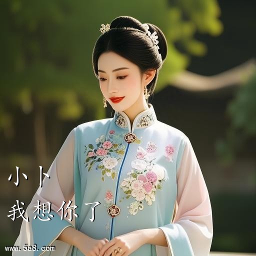 我想你了小卜搞笑图片