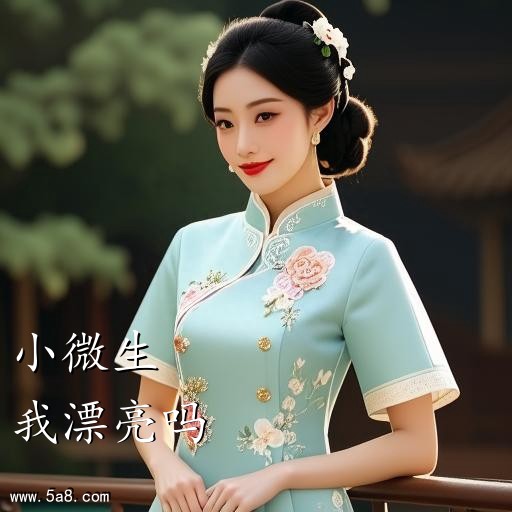 我漂亮吗小微生搞笑图片