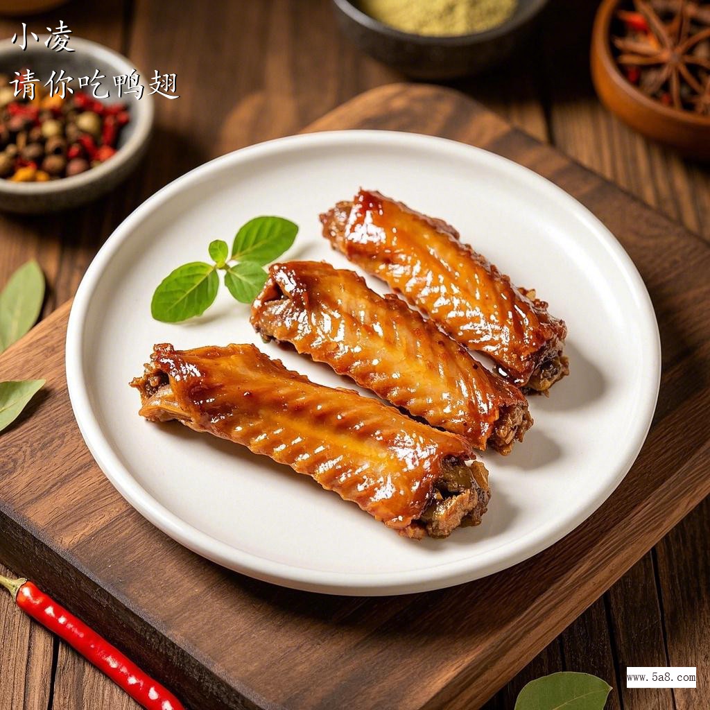 请你吃鸭翅小凌搞笑图片