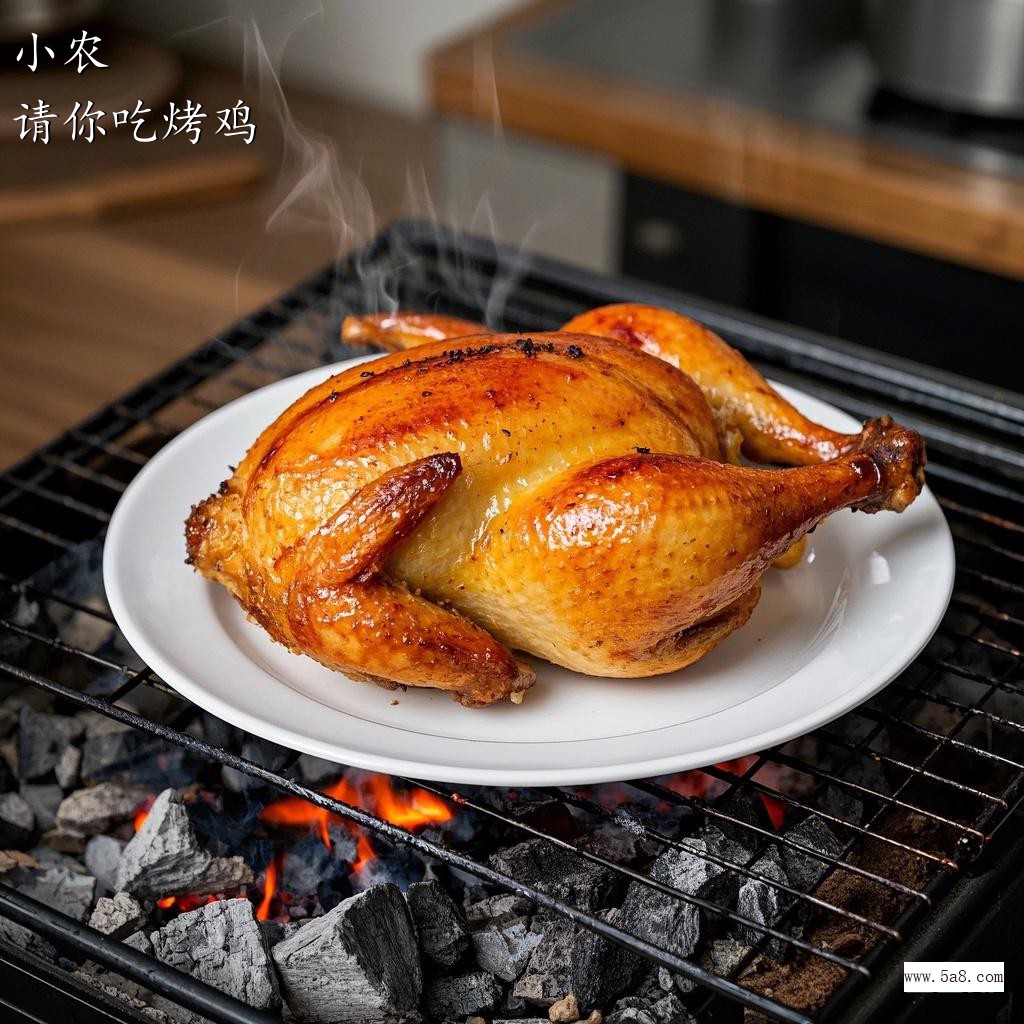 请你吃烤鸡小农搞笑图片