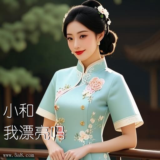 我漂亮吗小和搞笑图片