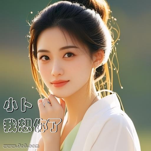 我想你了小卜搞笑图片