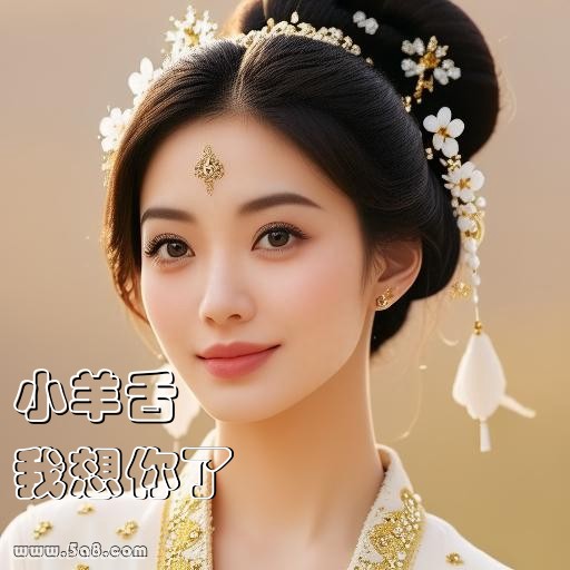 我想你了小羊舌搞笑图片