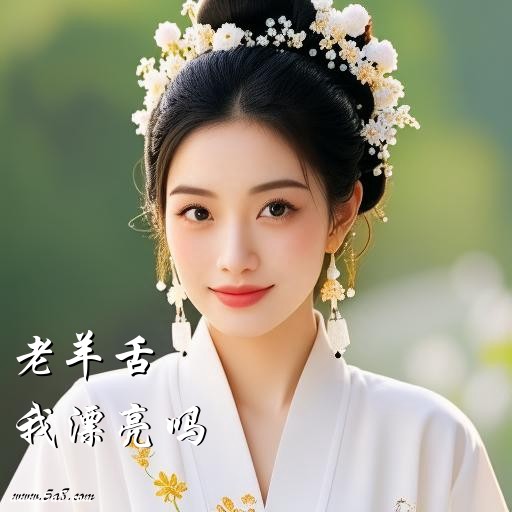 我漂亮吗老羊舌搞笑图片