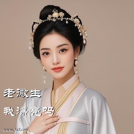 我漂亮吗老微生搞笑图片