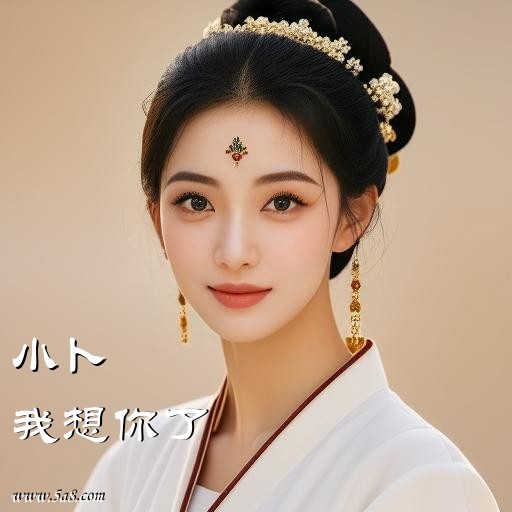 我想你了小卜搞笑图片