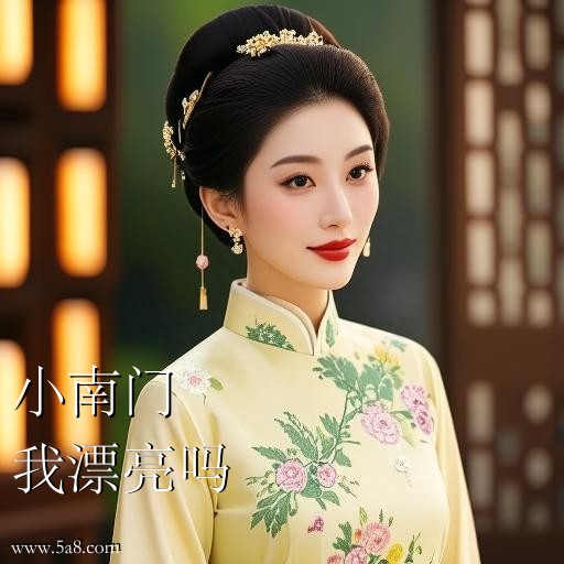 我漂亮吗小南门搞笑图片