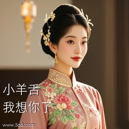 我想你了小羊舌搞笑图片